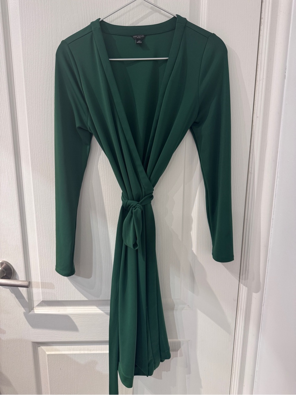 Ann Taylor Tall Always On Wrap Dress